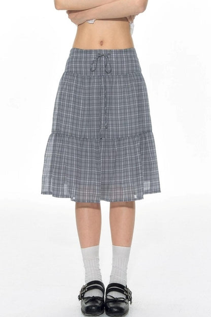 Summer Cake Mesh Skirt