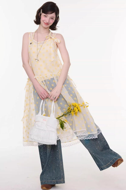 Sweet Wave Polka Dot Dress