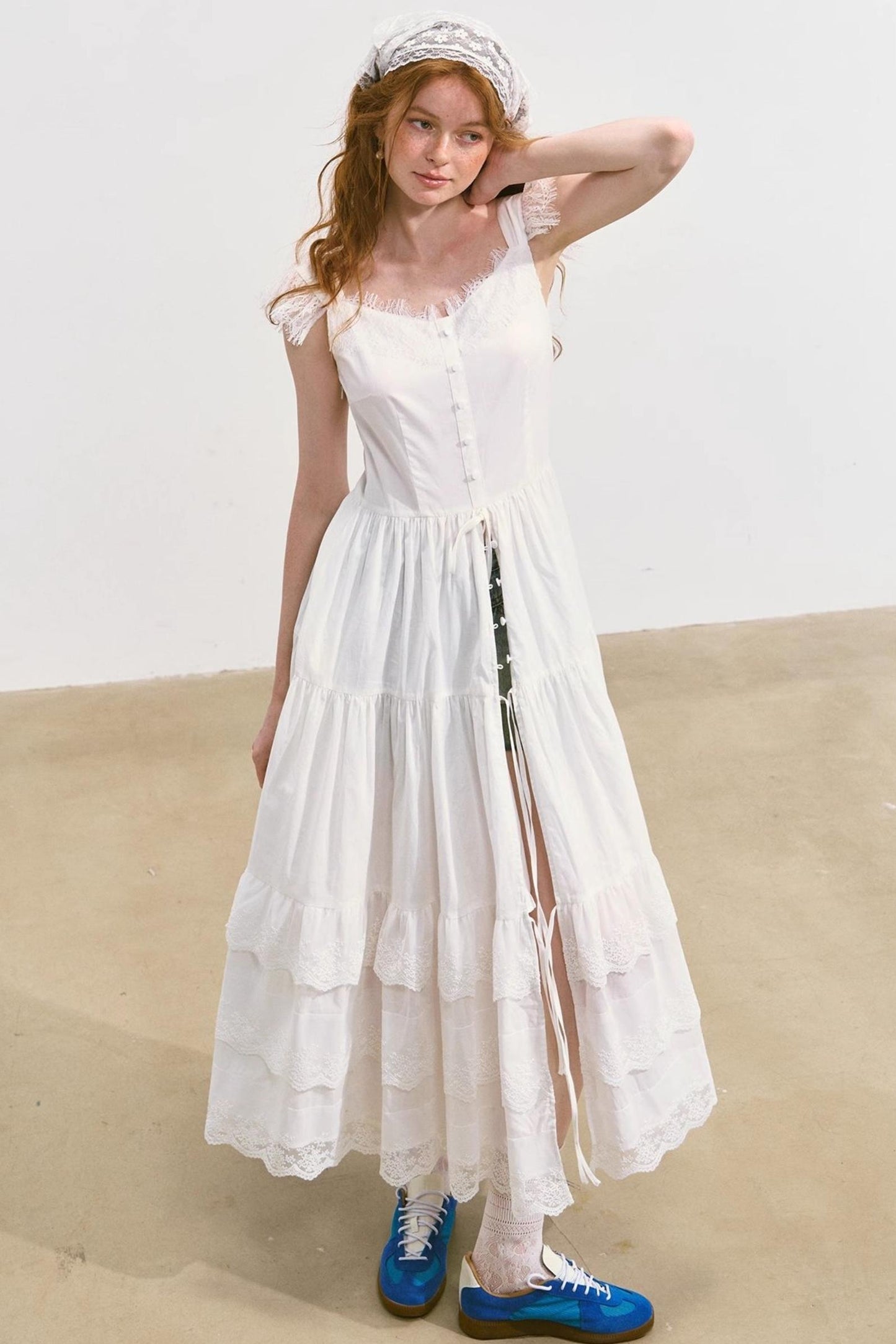 Slim Fit Fly Sleeve Dress