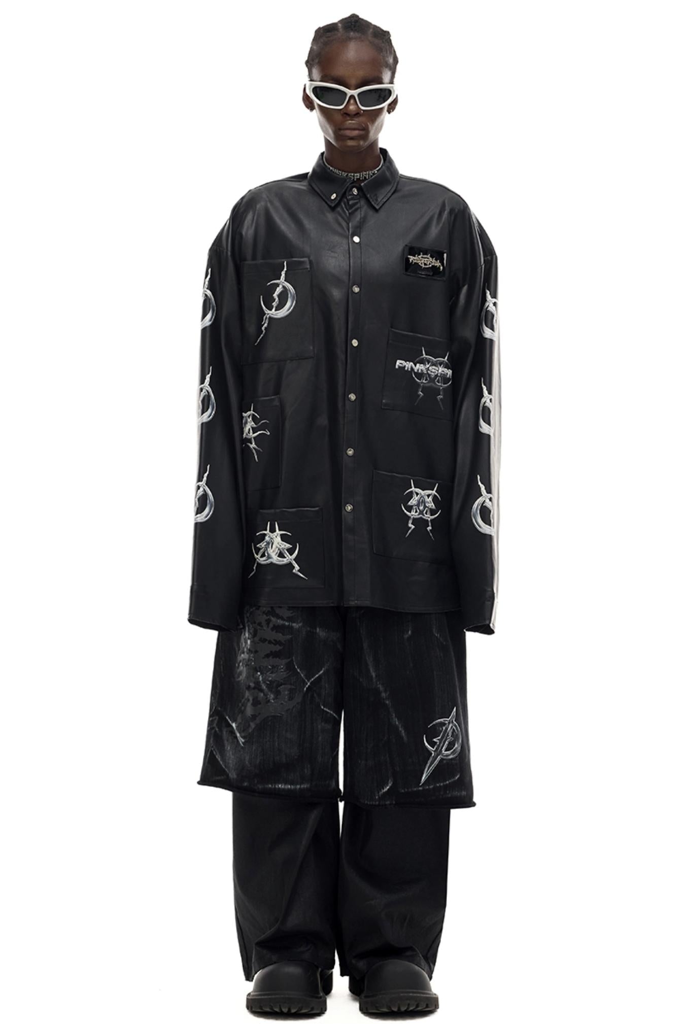 Moon Low Waist Straight Leg Pants