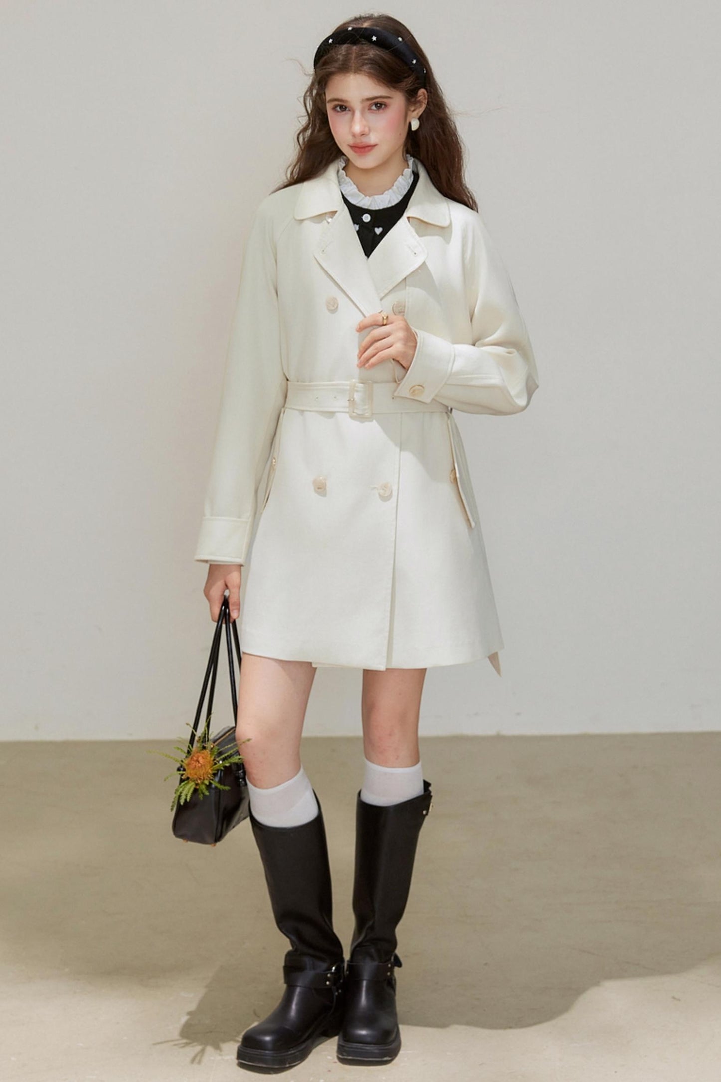 Autumn Silhouette Trench Coat