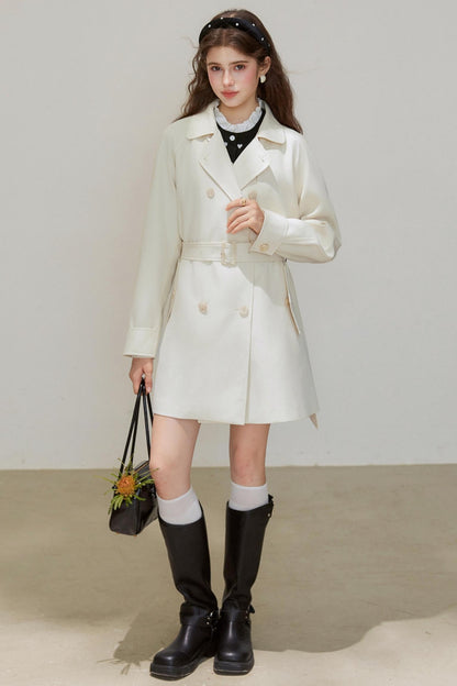 Autumn Silhouette Trench Coat