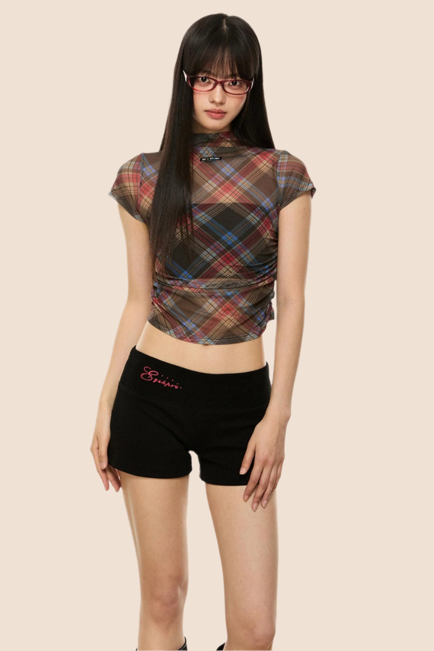 Retro Plaid Summer T-Shirt