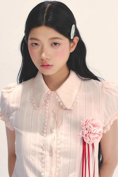 Handmade Flower Brooch