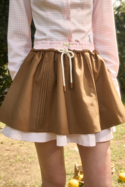 Classic Check Short Skirt