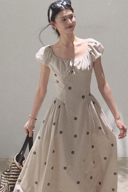 Radiant Cotton Dress