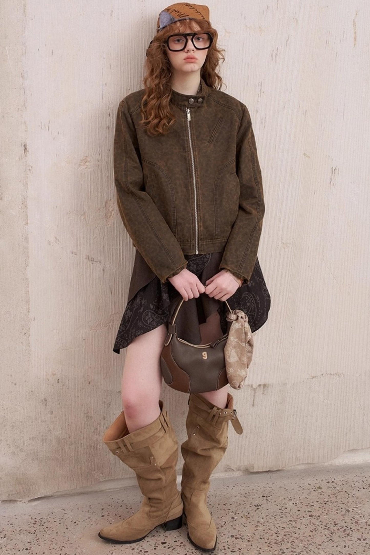 Leopard Flight Jacket