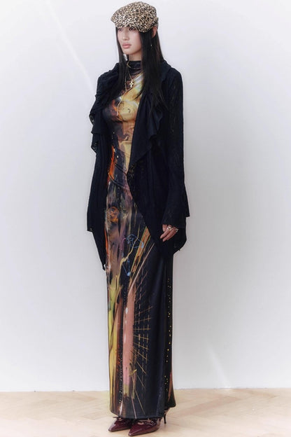 Blowing Knitted Cardigan