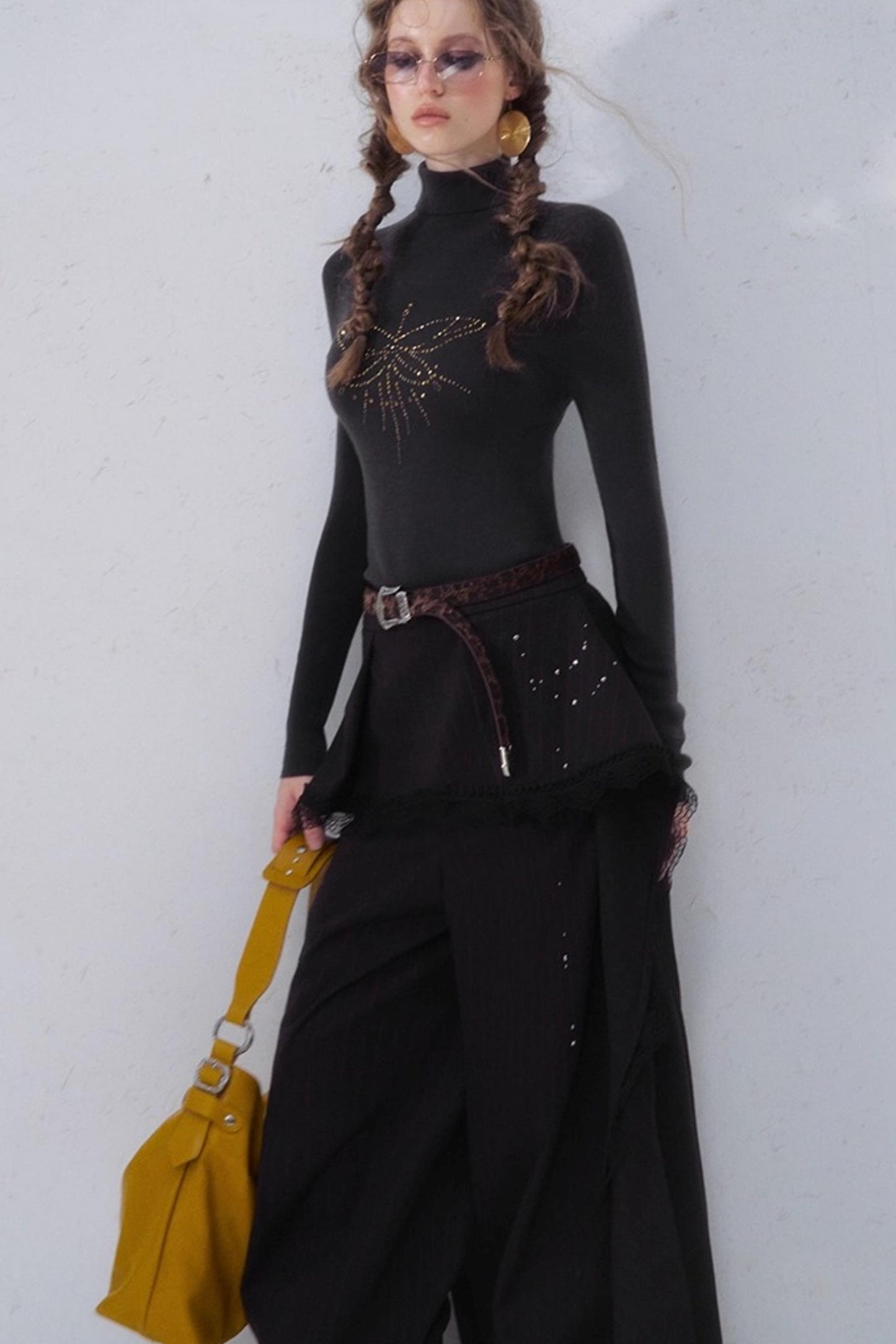 Gentle Respectfulness Wool Knit Top