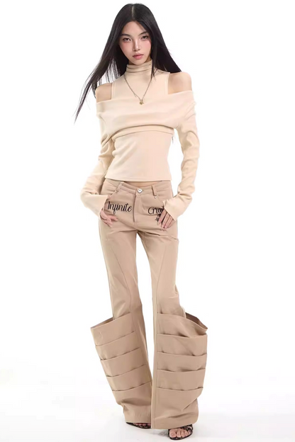 Pantalon évasé American Vintage