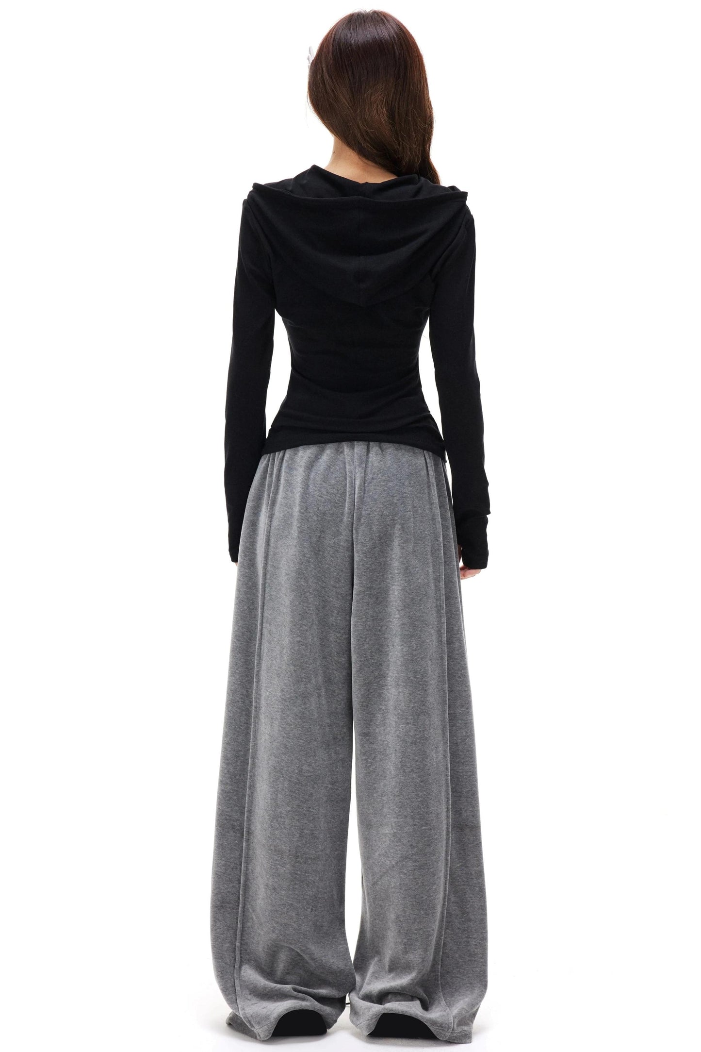 Lyocell Tencel Slim Hooded Top