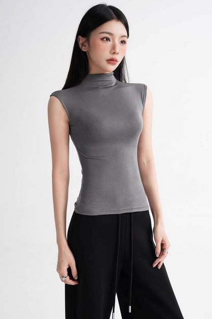 Mulberry Silk Sleeveless Top