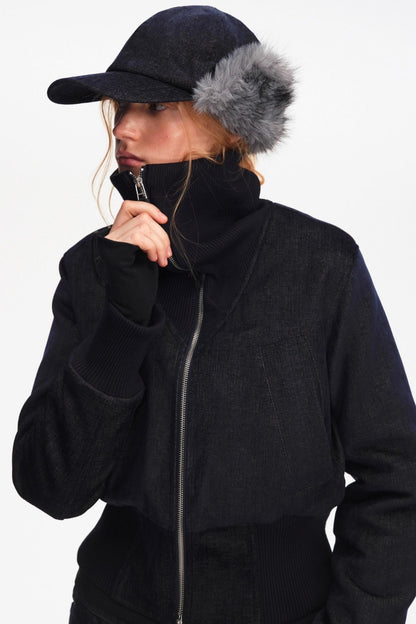 Furry Ear Protection Baseball Cap