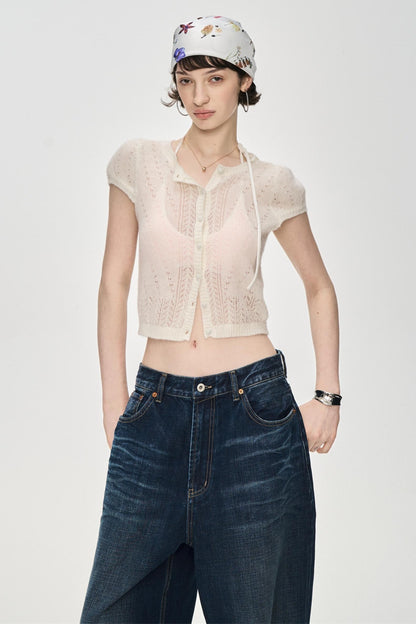 Exposed Clash Bra Top