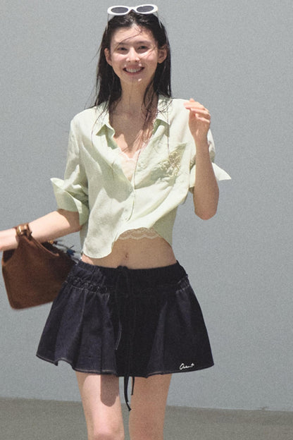 Lake Lyocell Beaded Shirt