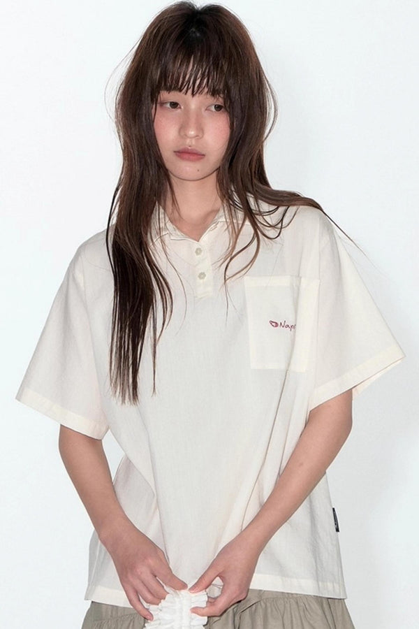 Summer Loose Polo Shirt