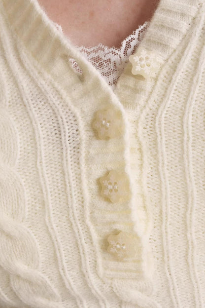 Cloud Soft Velvet Lapel Sweater