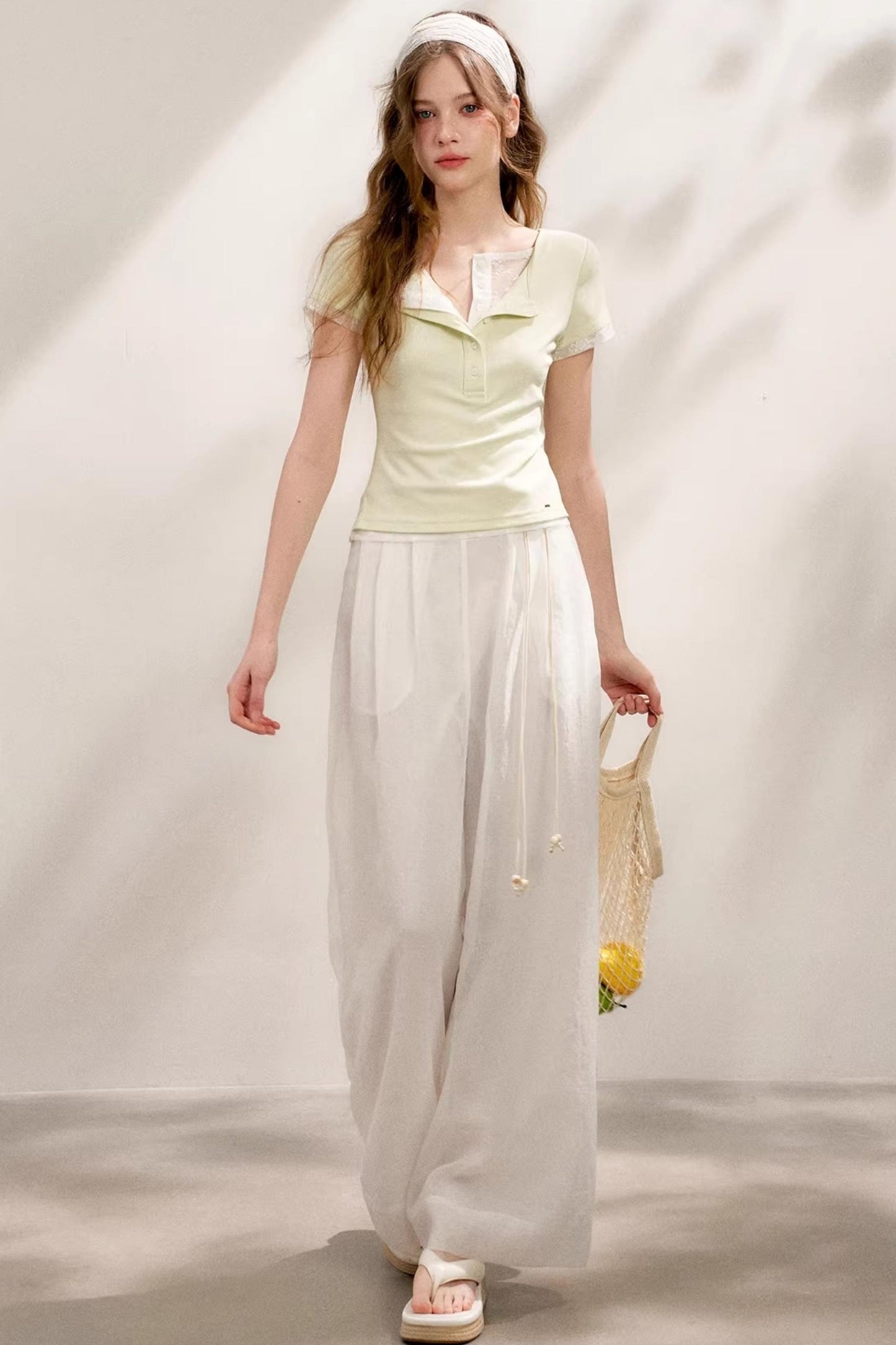 Green-Yellow Layered Tee