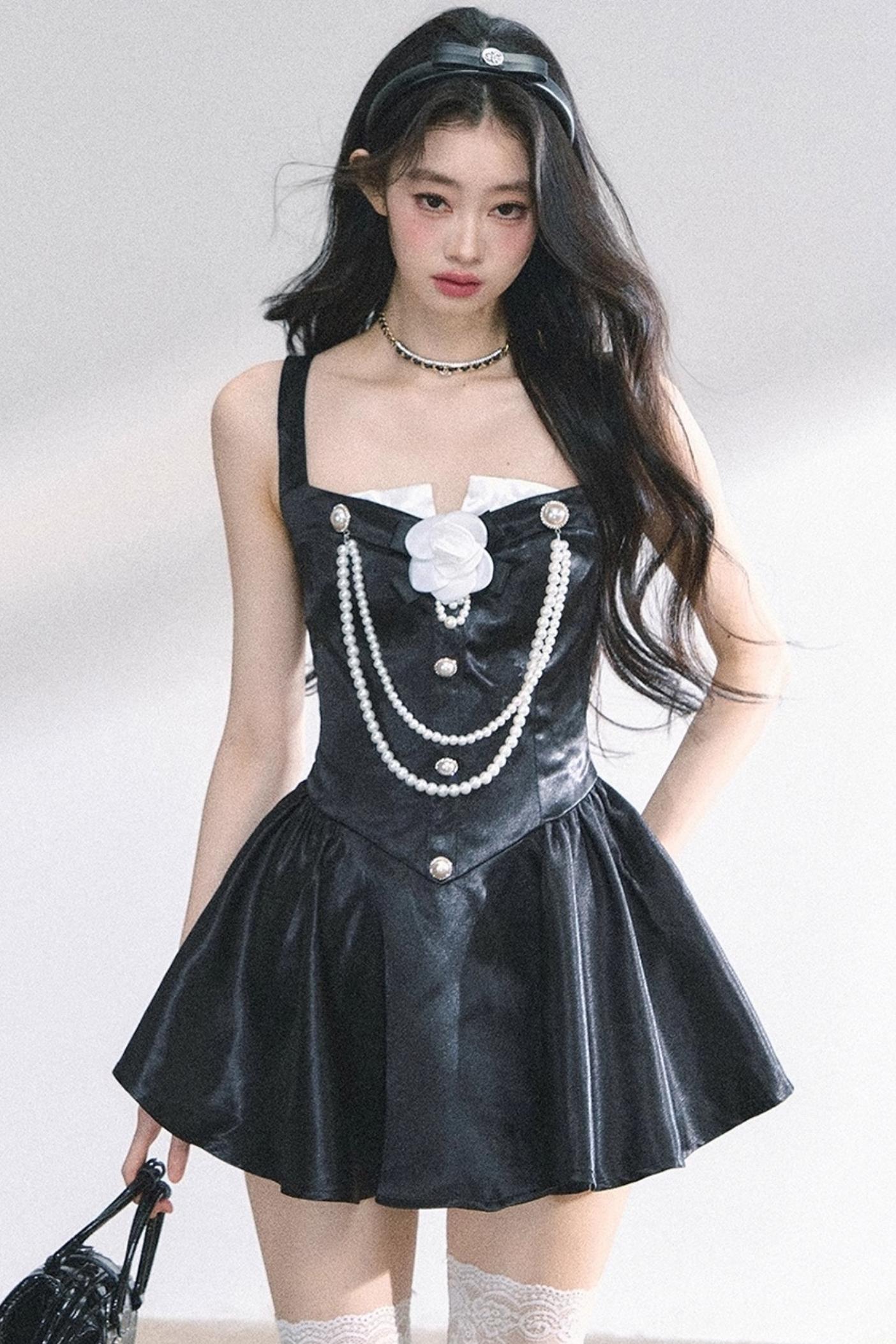 Summer Rose Halter Dress