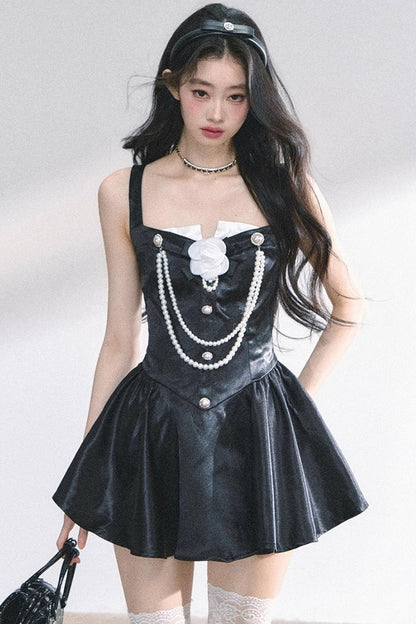 Summer Rose Halter Dress