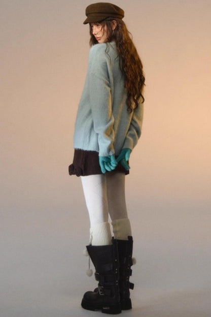 Tsundere Puppy Crewneck Sweater