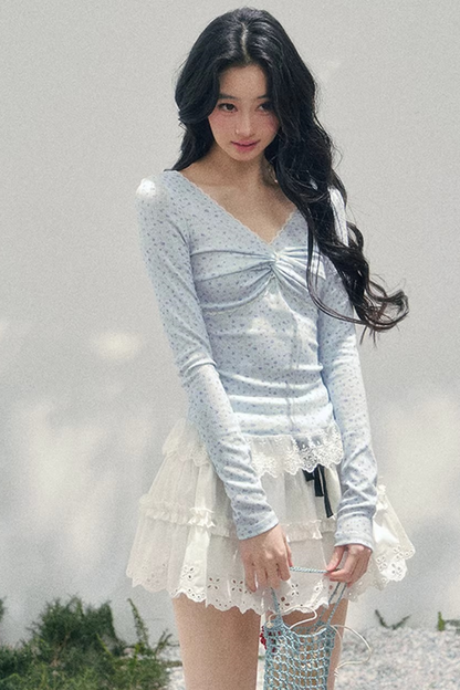 Heartbeat of Silence Lace Top