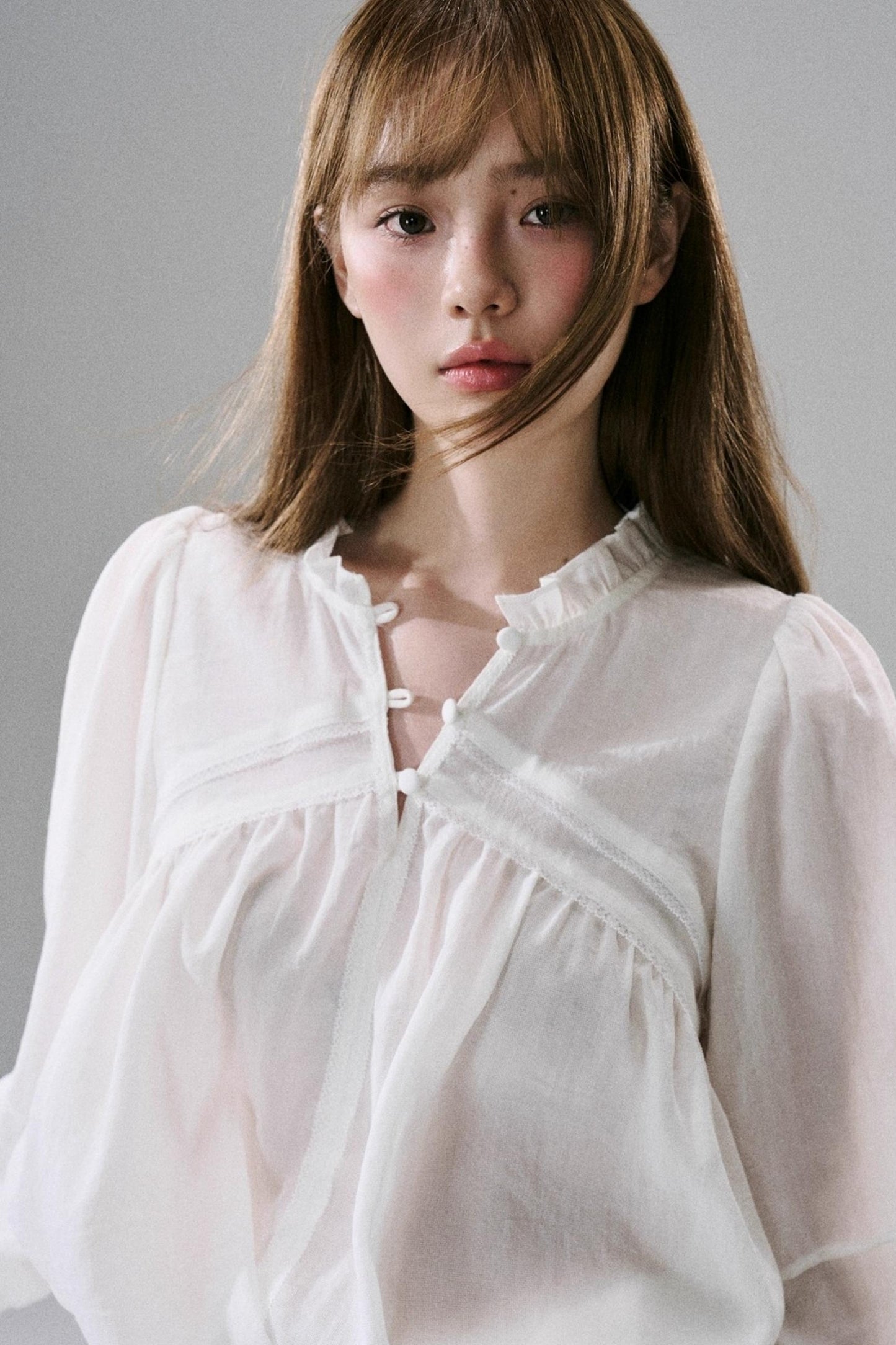 Symphony Acetate Flower Top