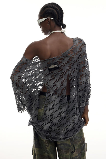 Moon Patch Hole T-Shirt