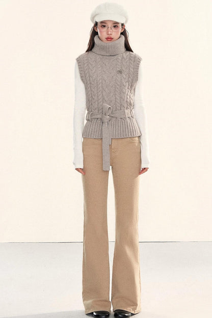 Vintage Cable Knit Vest