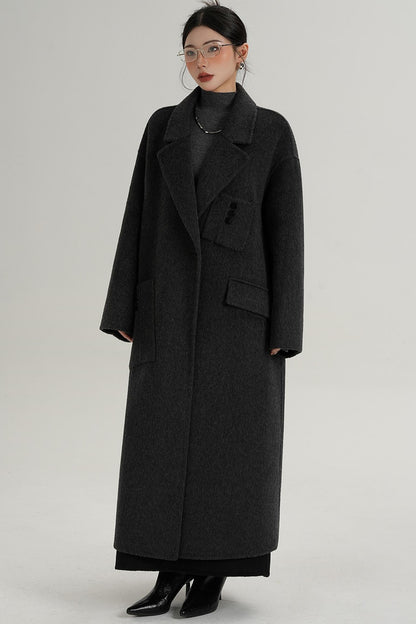 Pocket Design Wool Coat
