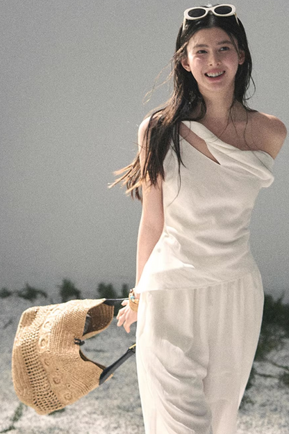 Minimalist Summer Top Pants Set-Up