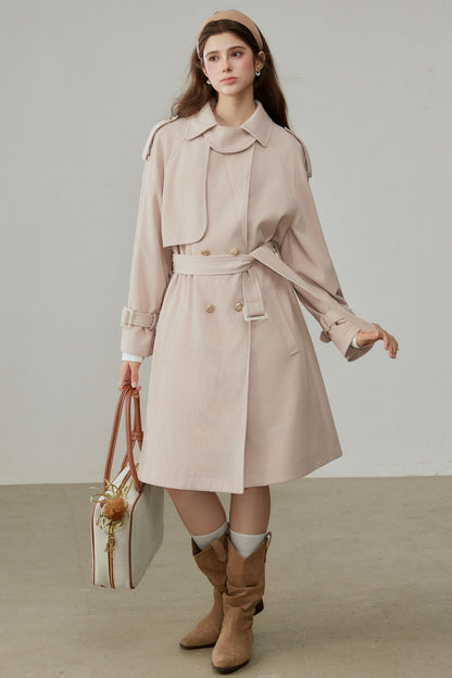 Winter Corduroy Long Coat