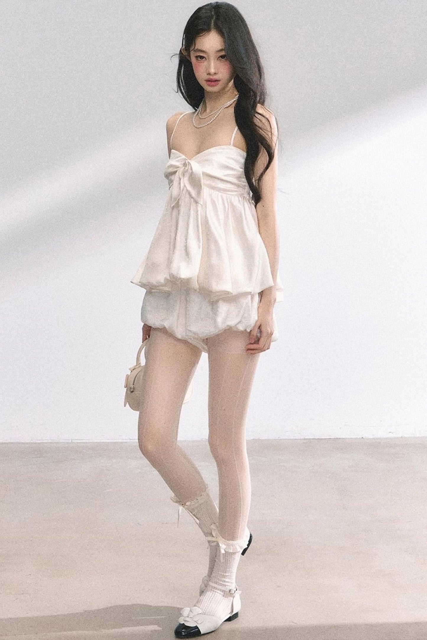 Floral Strap Two-Piece Summer Skirt Set-Up