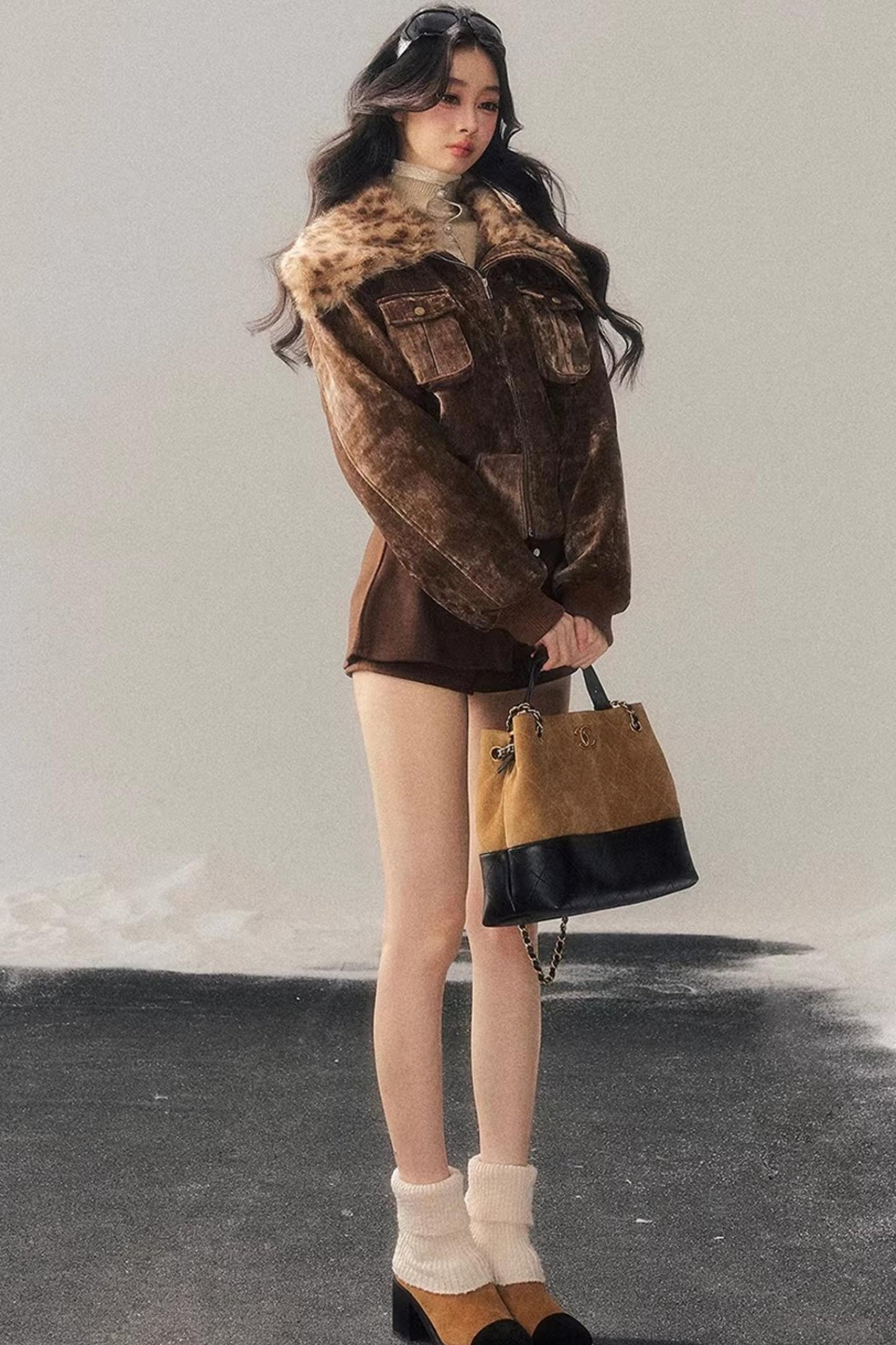 Dreamy Leopard Print Jacket