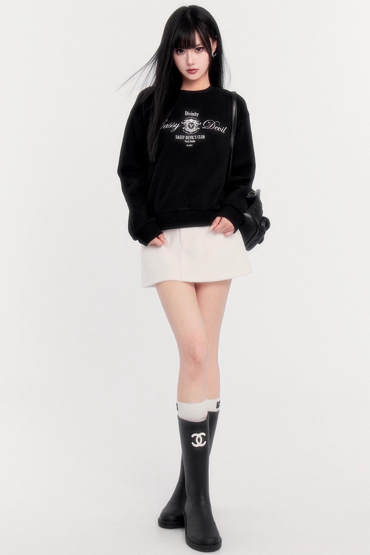 American Spice Girl Short Sweatshirt