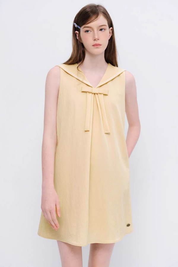 Girlhood Era Bow-Tie Dress