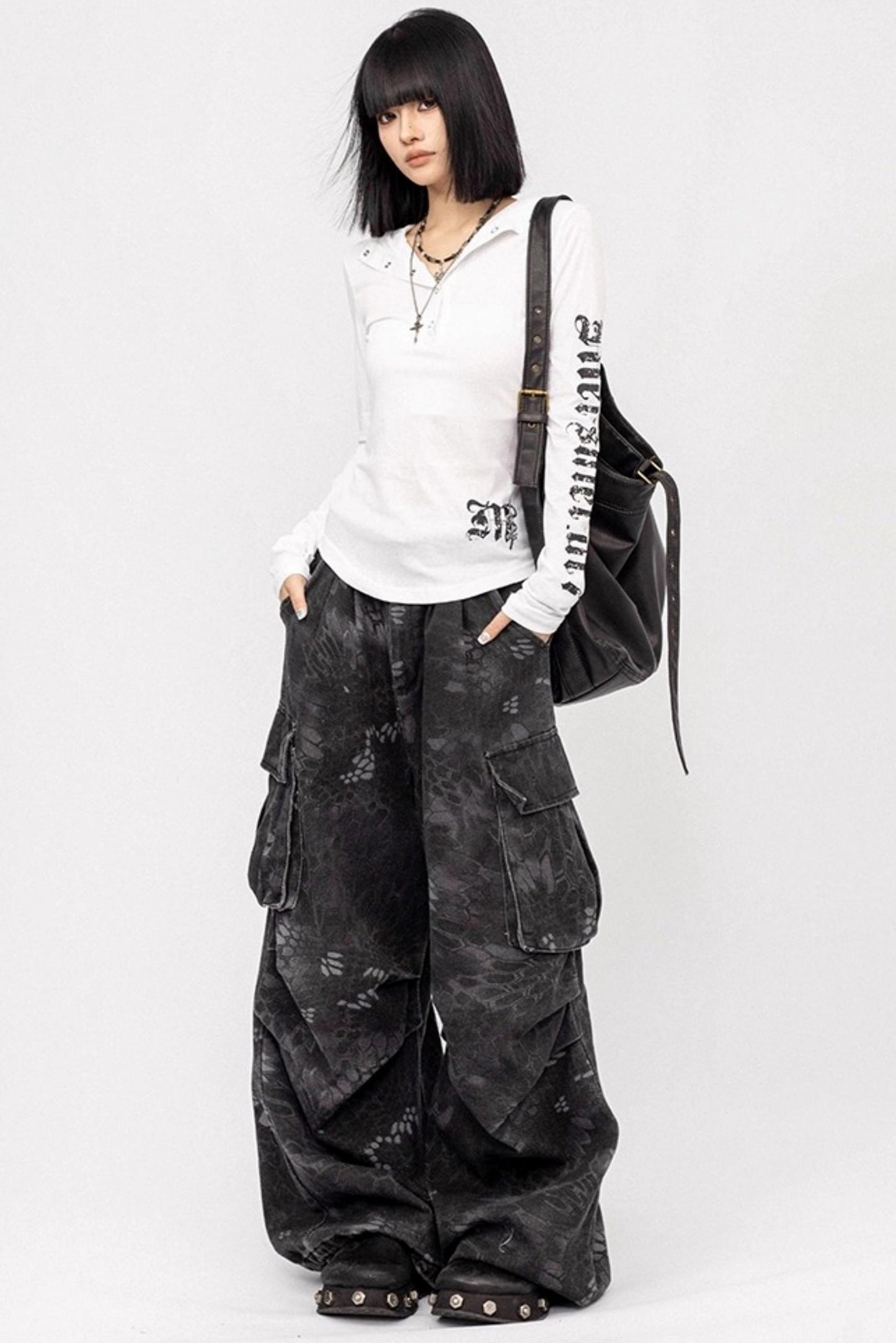 Vintage Spice V-Neck Hooded Top