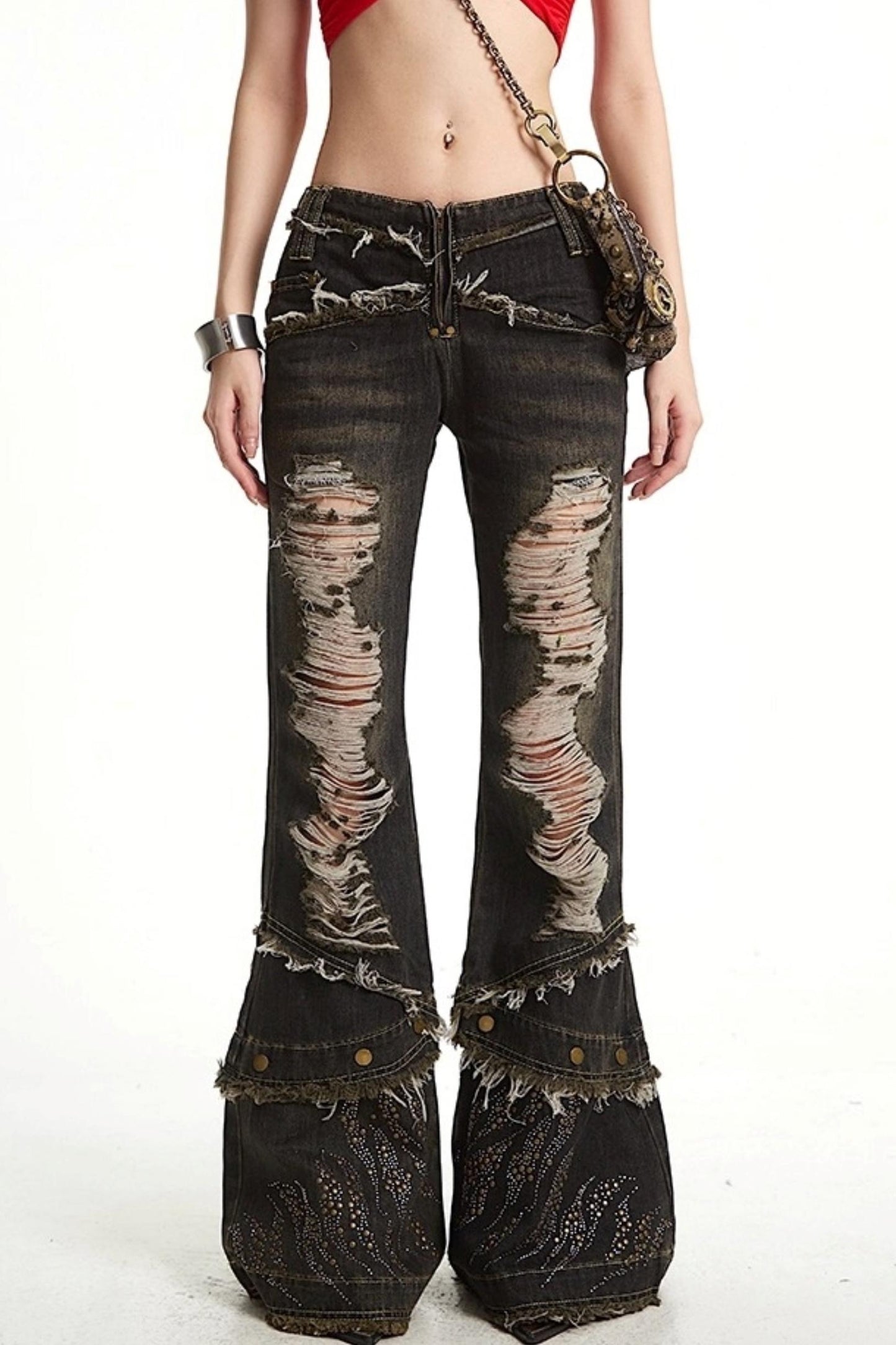 Vintage Denim Trousers