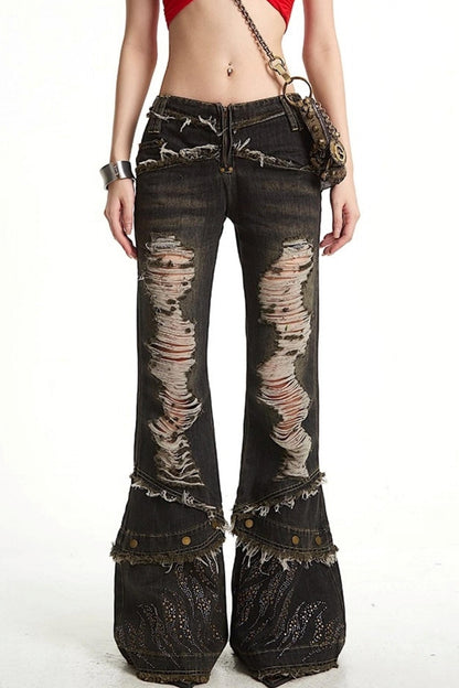 Vintage Denim Trousers