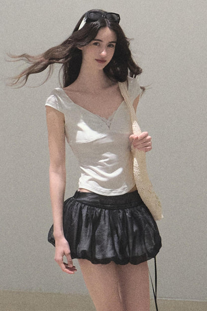 Whispering V-Neck Tee