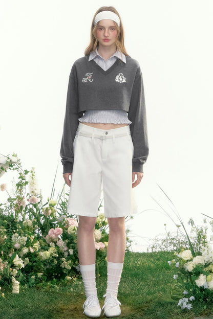 Lily of the Valley Slim Lace Vest Set-Up