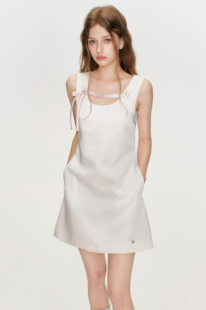 Lunar Elegance Swing Dress