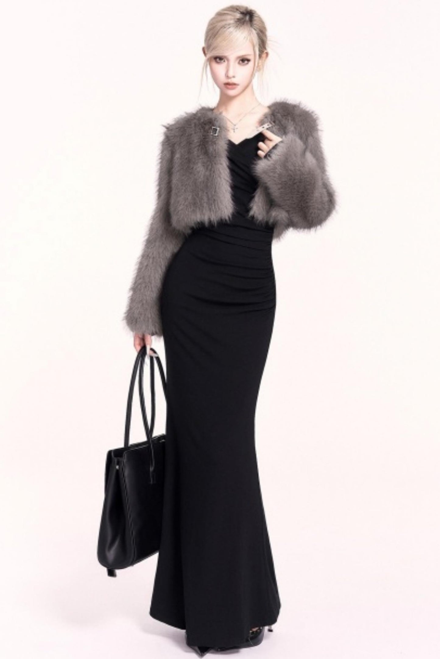 Royal Slim Hip Mermaid Dress