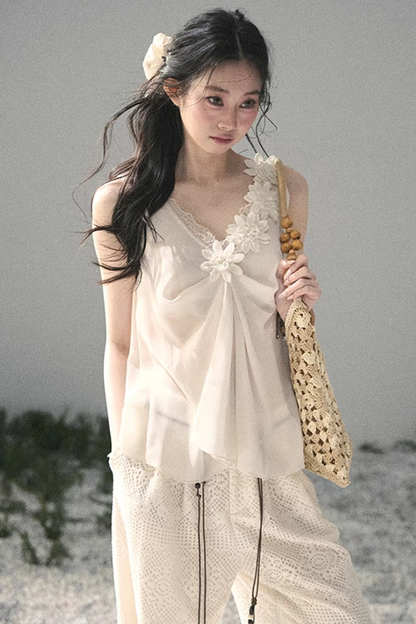 Silent Rose Lace Top