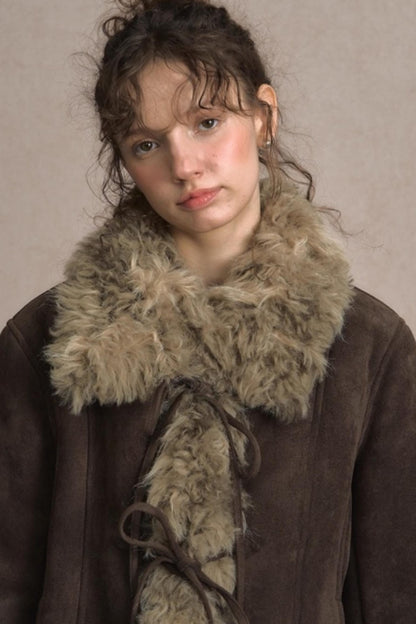 Thick Deerskin Fleece Integrated Jacket