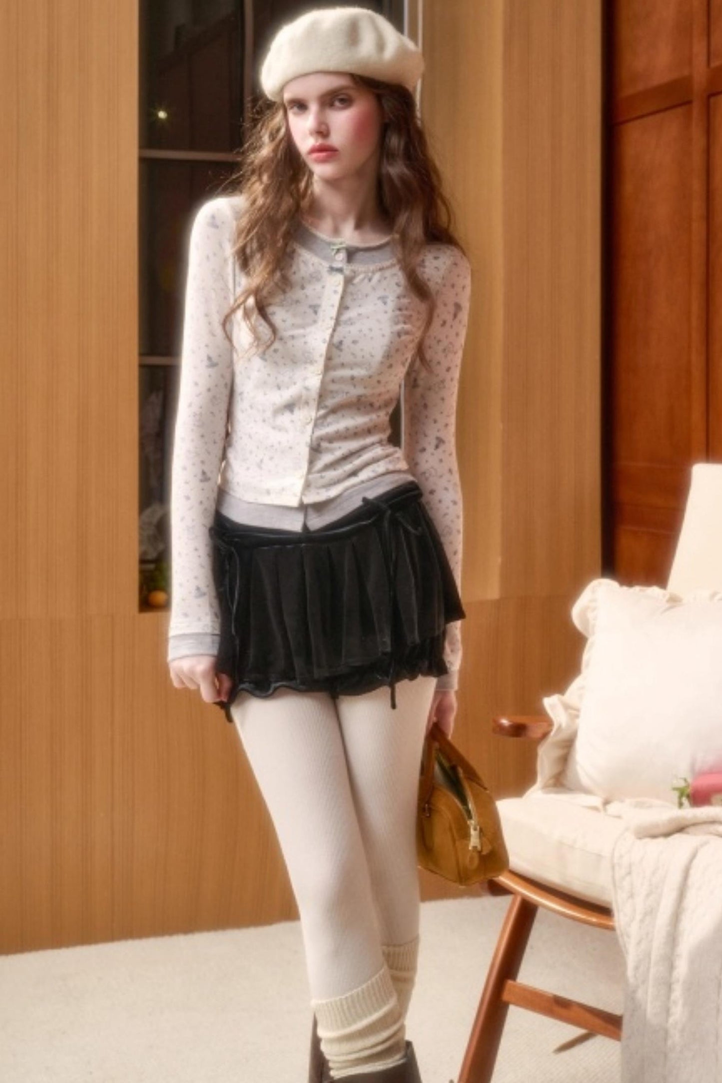 Little Fluffy Rabbit Cardigan