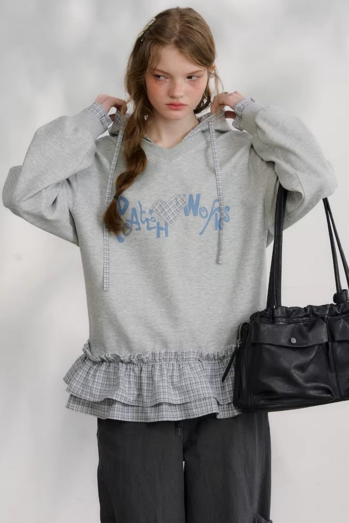 Childlike Stickers Hooded Sweatshirt