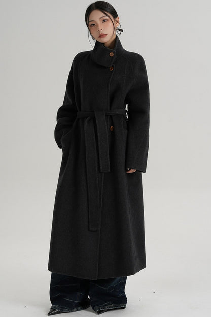 Stand-Up Wool Jacket