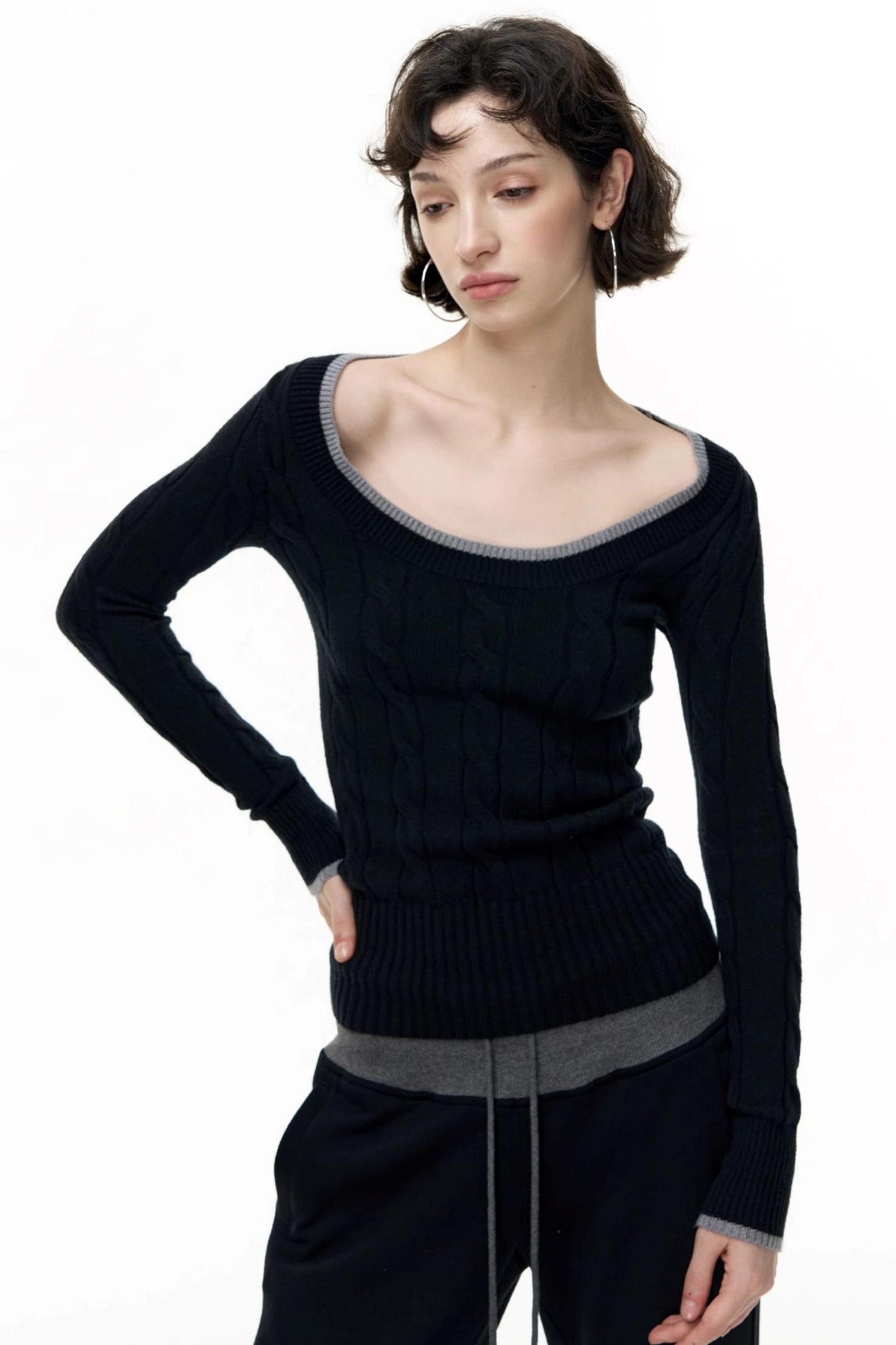 Salt Wool Crew Neck Sweater