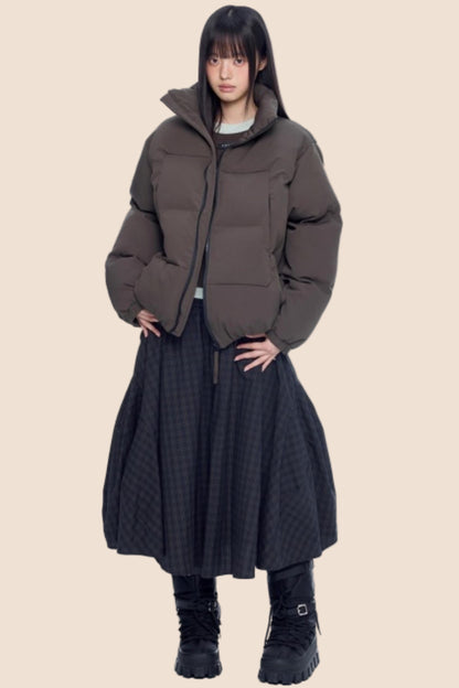 Stand-Up Collar Cotton Jacket